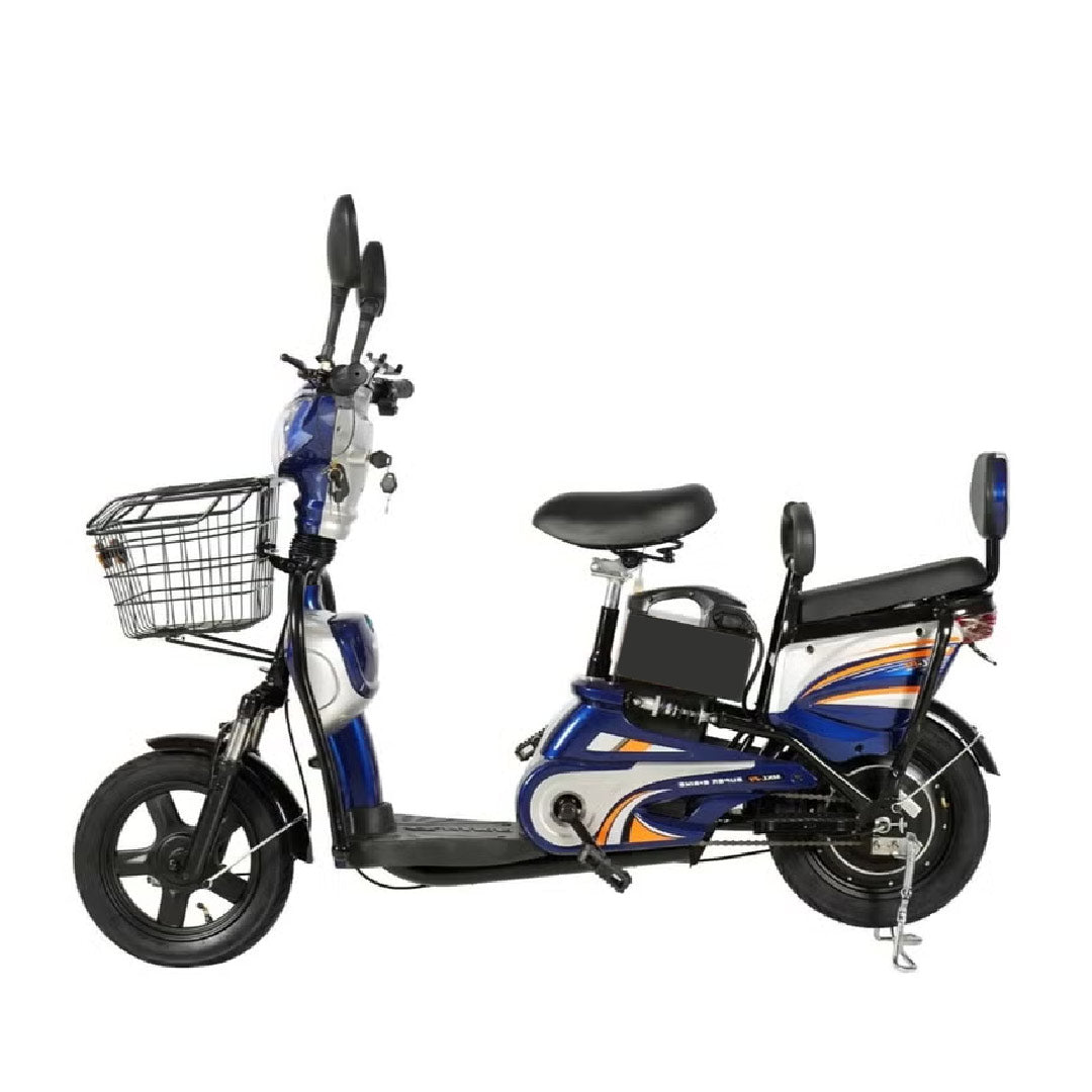 UAE Golf Cart 500W Electric Bike with 48V 12Ah Battery, 14 Inch Tires, Grocery Basket, Pedal Assist - Offroad Recreation - View 11