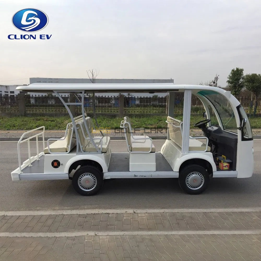 11 Passenger Open Sightseeing Golf Cart with 100 km Range - Sightseeing Electric Buses - 11 Seater - Photo 4 | UAE Golf Cart