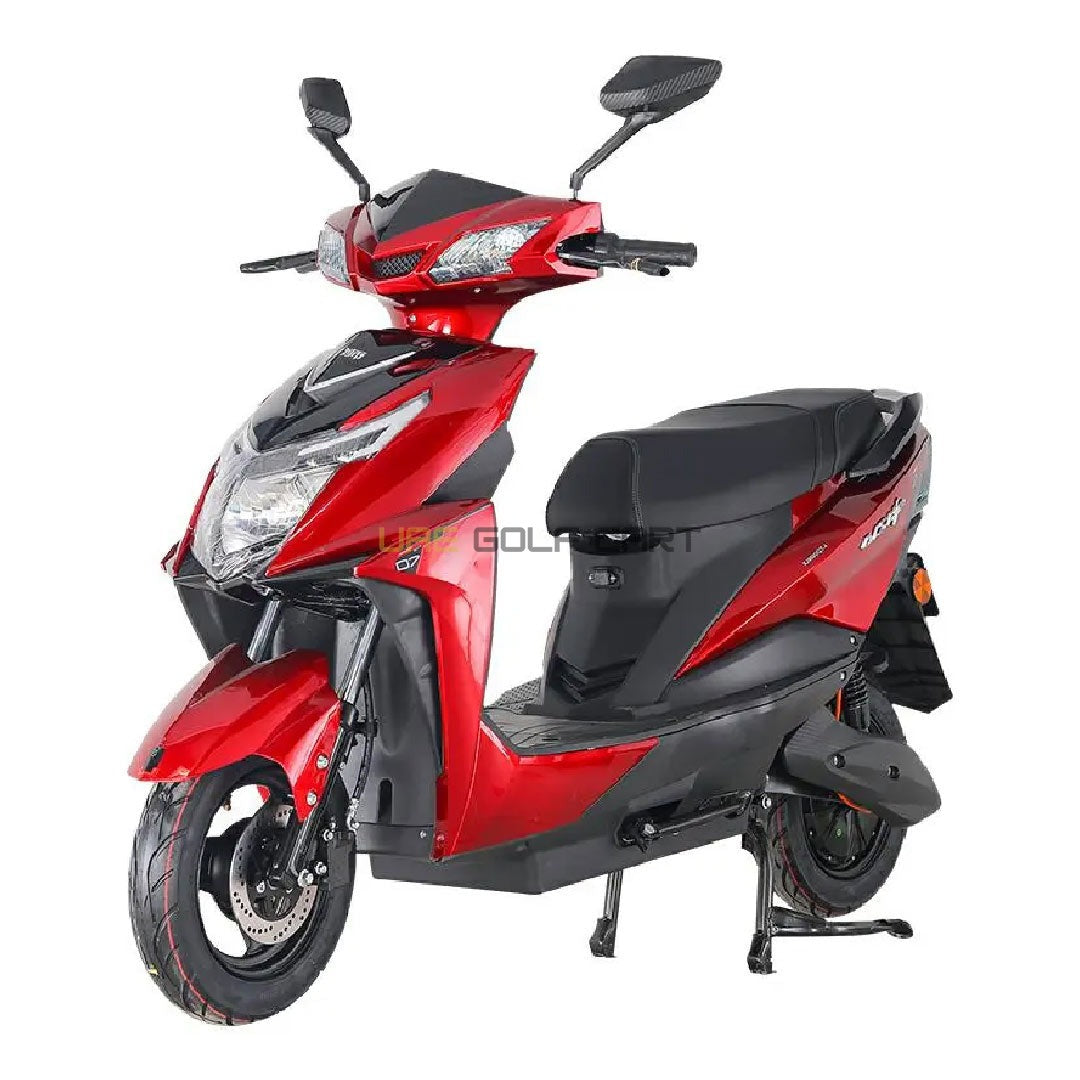 1200W Electric Moped Foldable with 60V 12Ah Battery, 40-60 km/h Speed, 30-40 km Range - Electric Grocery Bike | UAE Golf Cart