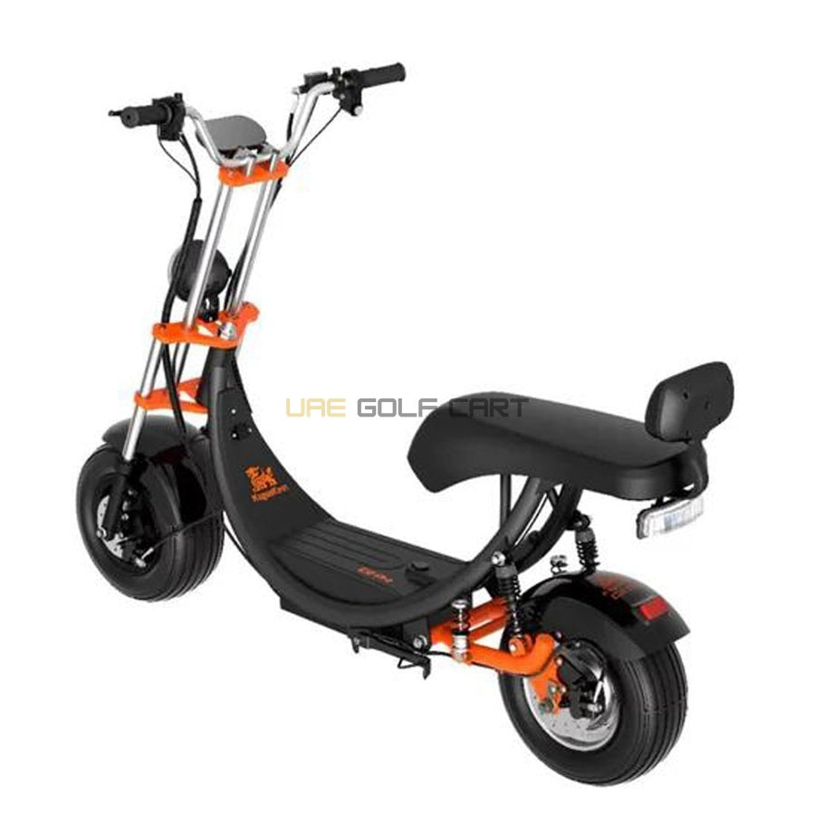 1200W Electric Scooter with 12" Wheels, Hydraulic Brakes, 50km/h Speed, 60km Range, 200kg Load, Off‑Road for UAE - Electric Motorbikes & Mopeds | UAE Golf Cart