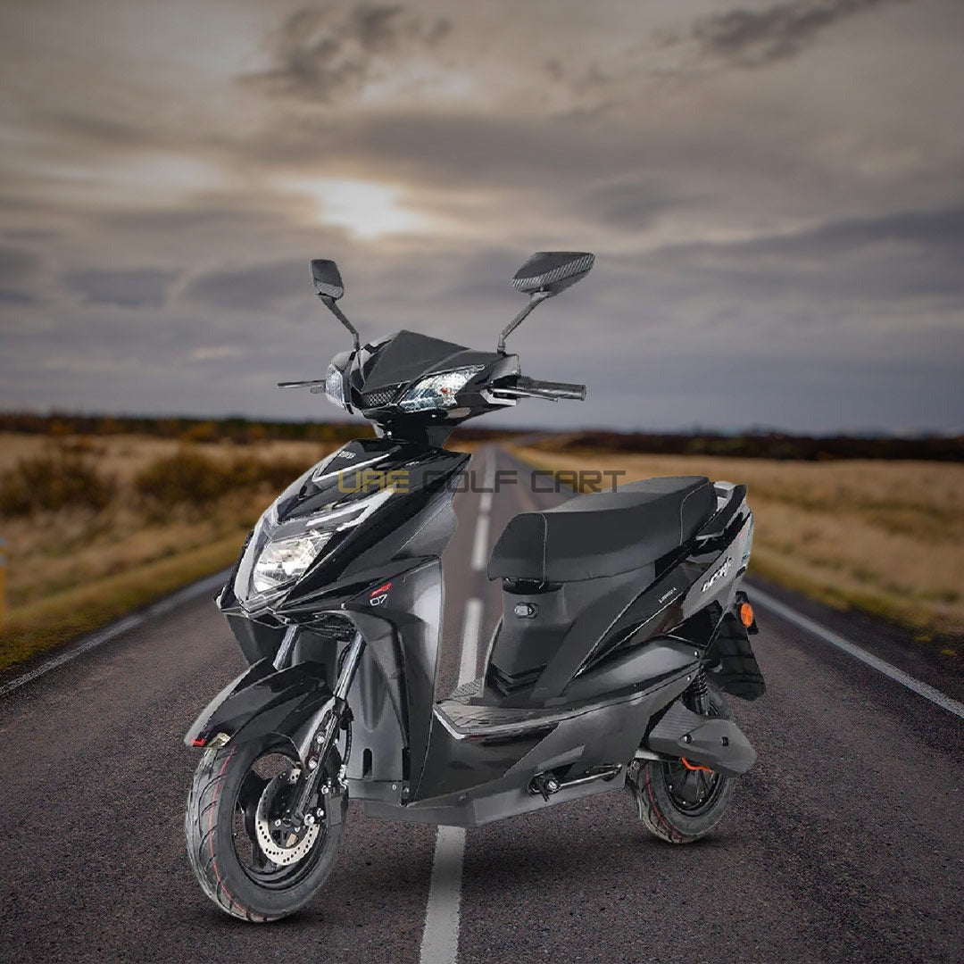 1200W Foldable Electric Moped with 60V 12Ah Battery, Disc Brakes, 40-60 km/h Speed, 40 km Range – Private Estate Use - Electric Motorbikes & Mopeds - Photo 6 | UAE Golf Cart