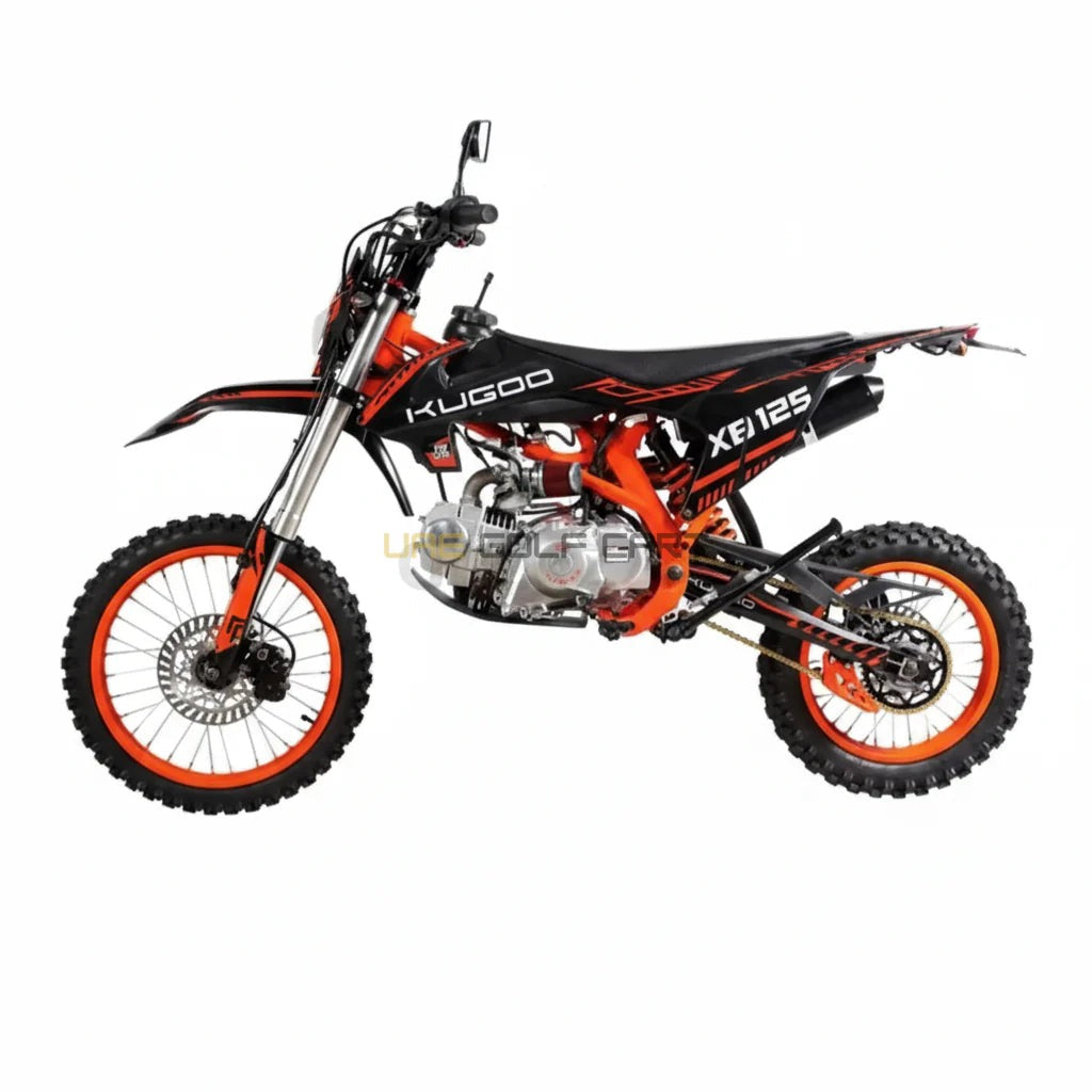 125cc Off Road Dirt Bike with 80 km/h Speed, 5.4L Fuel Tank, Steel Frame - Electric Motorbikes & Mopeds | UAE Golf Cart