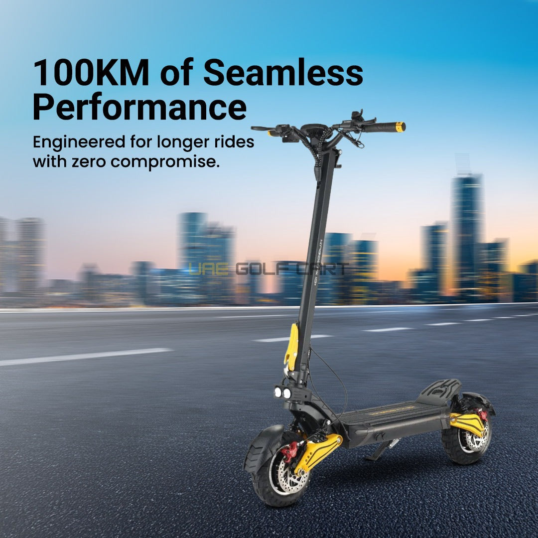 1400W Dual Motor Off-Road Electric Scooter, 75 km/h Top Speed, 100 km Range, Foldable, 150 kg Load - Foldable Electric Scooters - Photo 13 | UAE Golf Cart