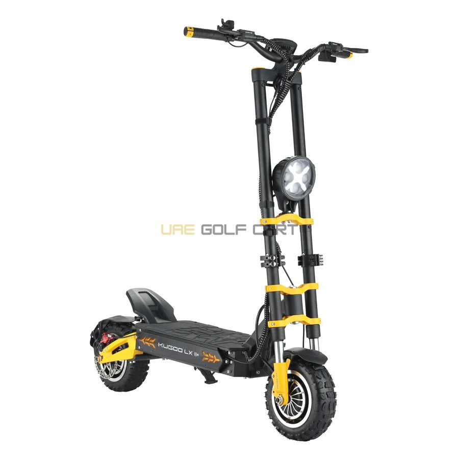 1500W Dual Motor 60V Foldable Electric Scooter with 11" Off-Road Tires, 160 km Range, 85 km/h Speed - Foldable Electric Scooters | UAE Golf Cart