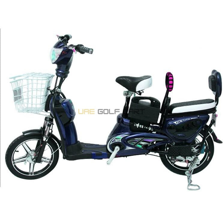 16" Classic 48V 500W Electric Scooter with Pedal and Seat - Electric Grocery Bike - Photo 24 | UAE Golf Cart