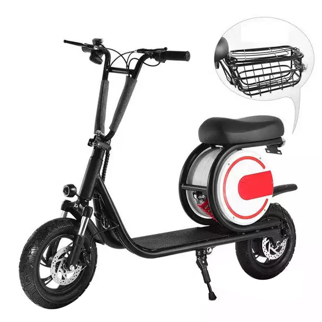 UAE Golf Cart Foldable Electric Bike 350W Brushless Motor 25 km/h Top Speed 15 Mile Range 100 kg Load Capacity 34.5 lbs Weight - View 7