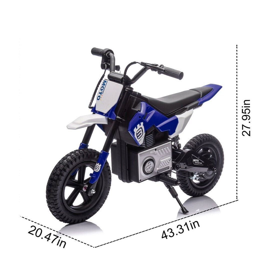 UAE Golf Cart Electric Dirt Bike for Kids 36V 5Ah Lithium Battery, 25 km/h Max Speed, 110x52x71 cm, 18.5 kg - View 19