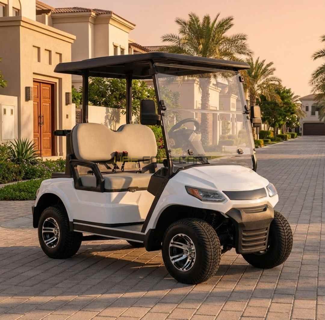Buy 2 Seater Electric Golf Cart with 4000W AC Motor and 100km Long Range - Normal Golf Carts - 2 Seater at UAE Golf Cart