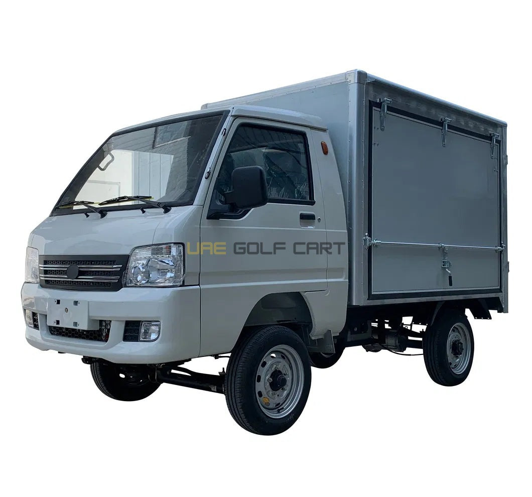2 Seater Utility Golf Cart with 1 Ton Payload and Enclosed Cargo Box - Pickup Trucks - 2 Seater | UAE Golf Cart