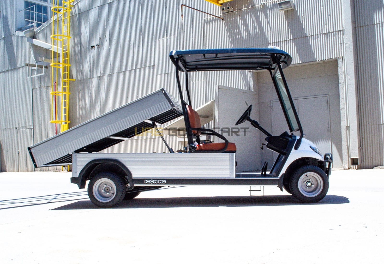 2 Seater Utility Golf Cart with Hydraulic Cargo Box and 5kW AC Motor - Utility Golf Carts - 2 Seater - Photo 4 | UAE Golf Cart