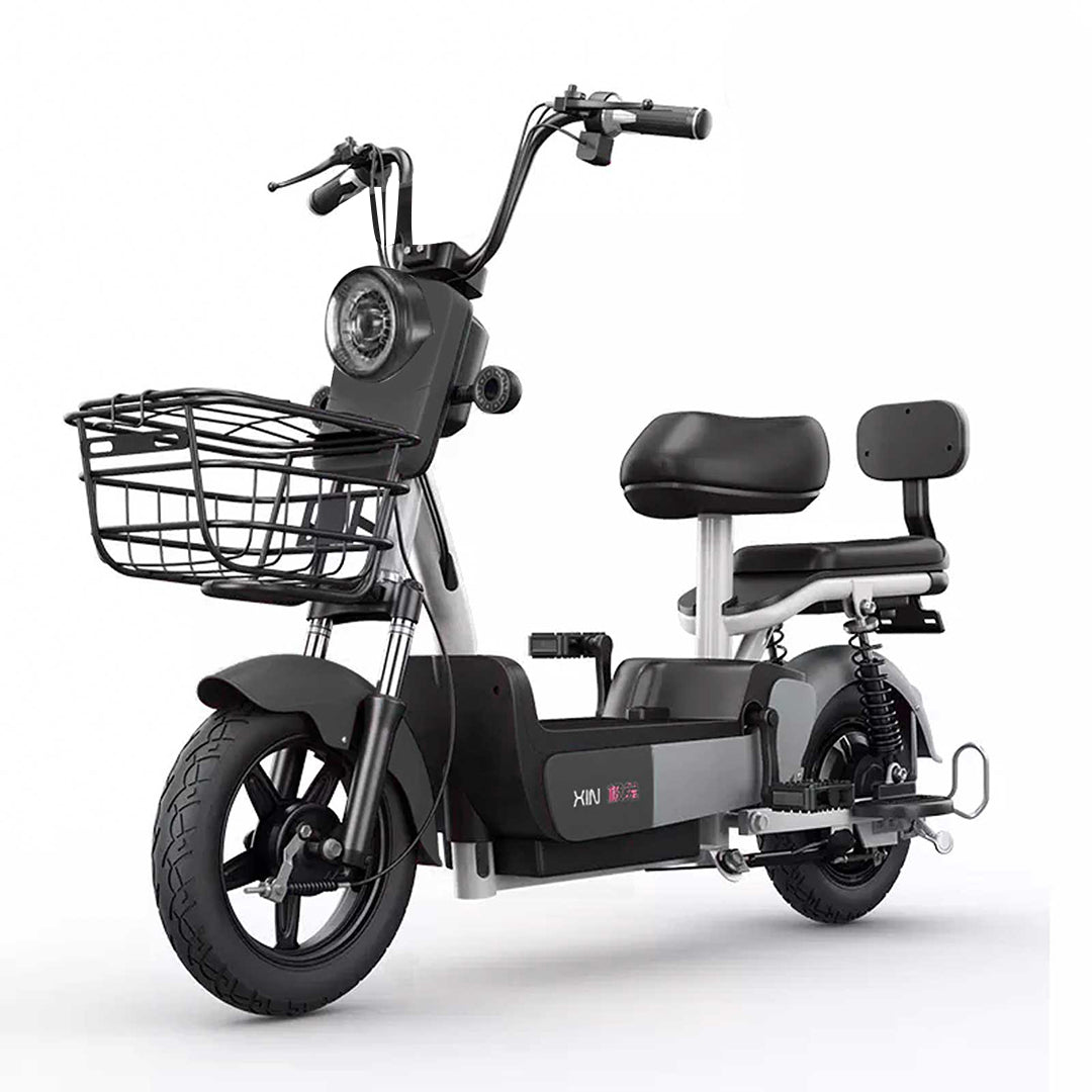 UAE Golf Cart 48V 500W Electric Scooter with Pedal Assist, 14-inch Tires, Dual Seats, 200kg Load, 25km Range - View 43