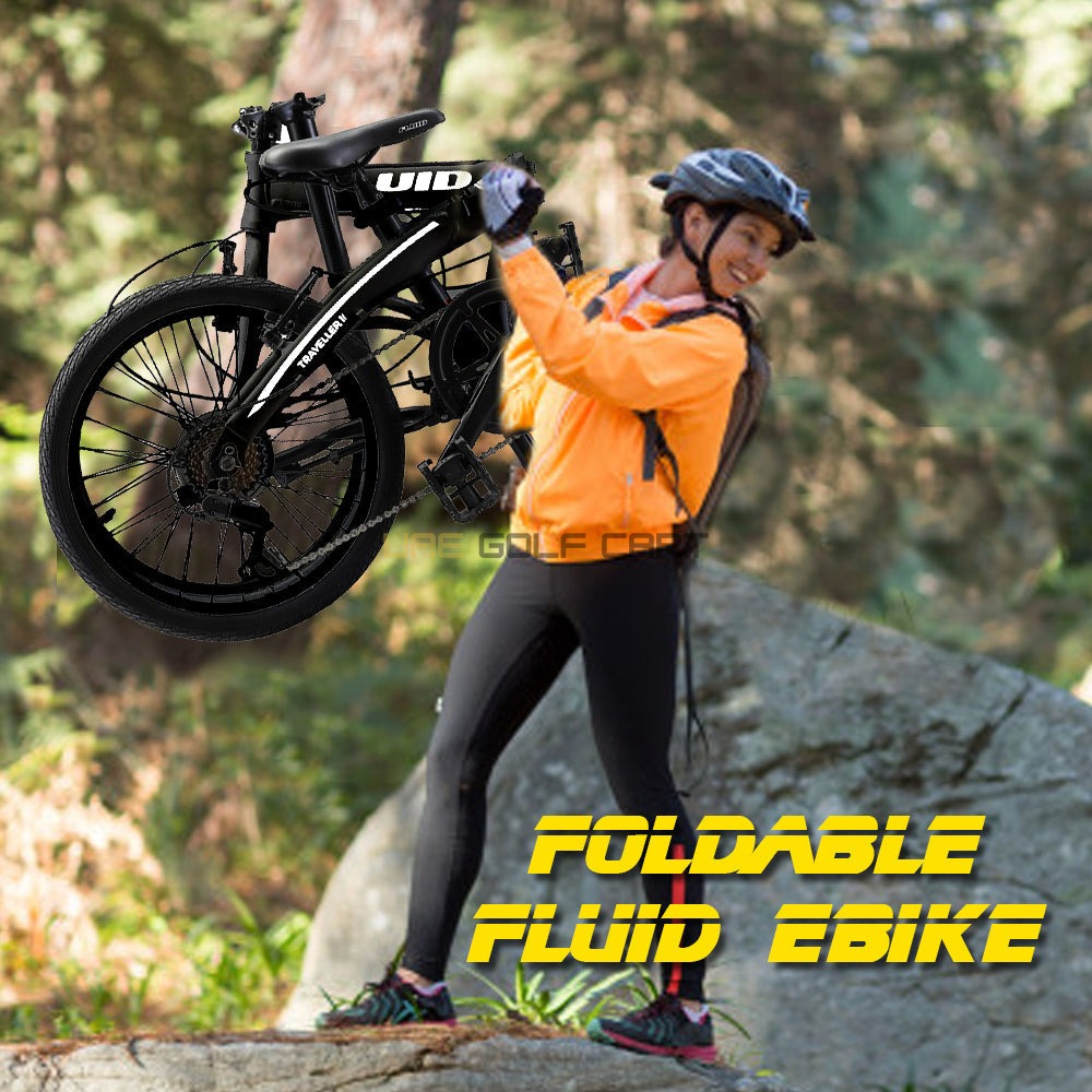20 Inch Foldable Electric Bike 36V 10.4Ah Battery 25km/h Speed 100kg Load Capacity - Electric Bikes - Photo 11 | UAE Golf Cart