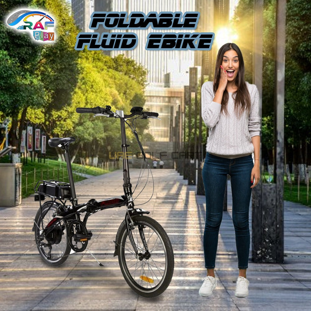 20 Inch Foldable Electric Bike 36V 10.4Ah Battery 25km/h Speed 100kg Load Capacity - Electric Bikes - Photo 10 | UAE Golf Cart