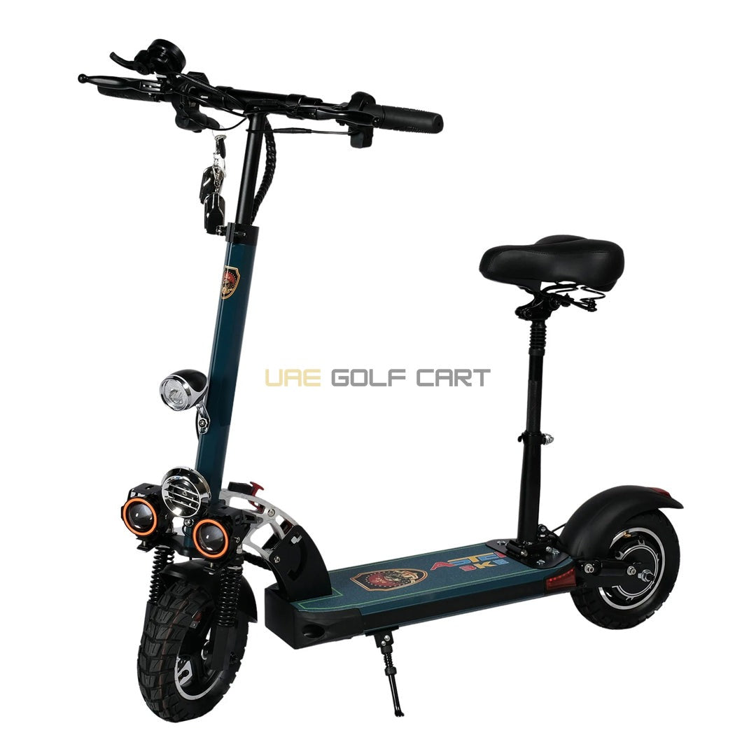 Buy 2000W Foldable Electric Scooter 48V 120kg Capacity 70 km/h Speed - Foldable Electric Scooters at UAE Golf Cart
