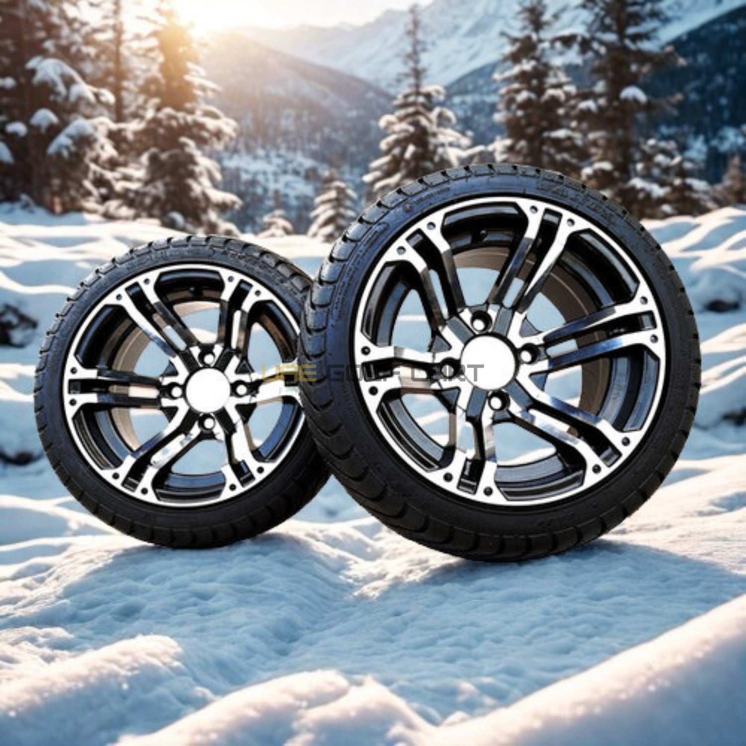 Buy 215/35 12 Low Profile Golf Cart Tire for 12 Inch Wheels 4 Ply Street Tread - Golf Cart Tire at UAE Golf Cart