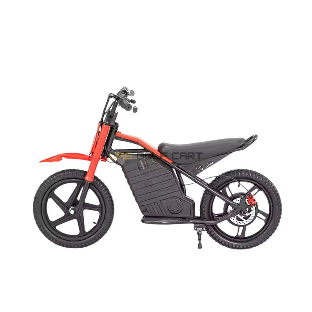 24V 350W Kids Electric Bike 16 Inch Balance Dirt Bike for Ages 5-9 - Electric Dirt Bikes - Close Up | UAE Golf Cart