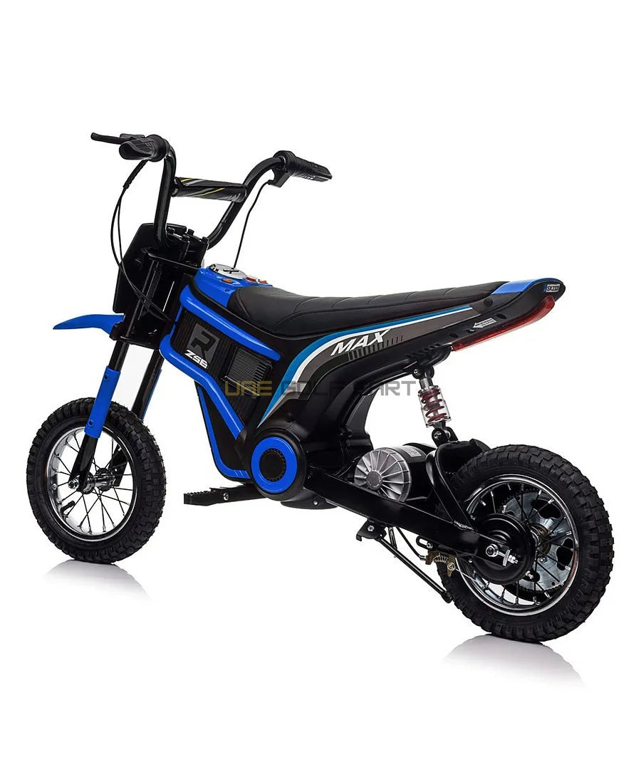 24V Electric Kids Dirt Bike with Rubber Tyres and Leather Seat - Electric Dirt Bikes - Photo 5 | UAE Golf Cart