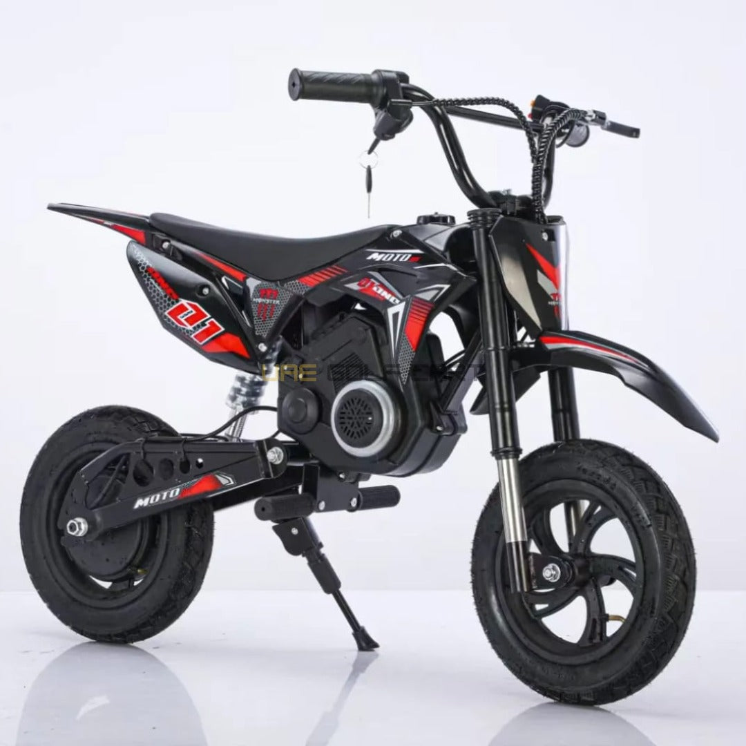 24V Electric Kids Dirt Bike with Rubber Tyres and Leather Seat - Electric Dirt Bikes - Photo 10 | UAE Golf Cart