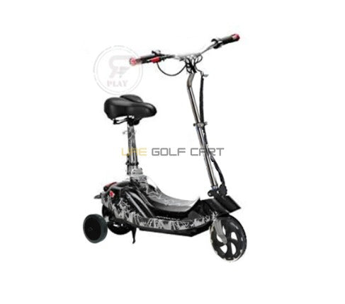 24V Foldable Electric Scooter for Kids with Seat, Training Wheels and Adjustable Handlebars – 6 inch PU Tyres - Foldable Electric Scooters - Photo 9 | UAE Golf Cart