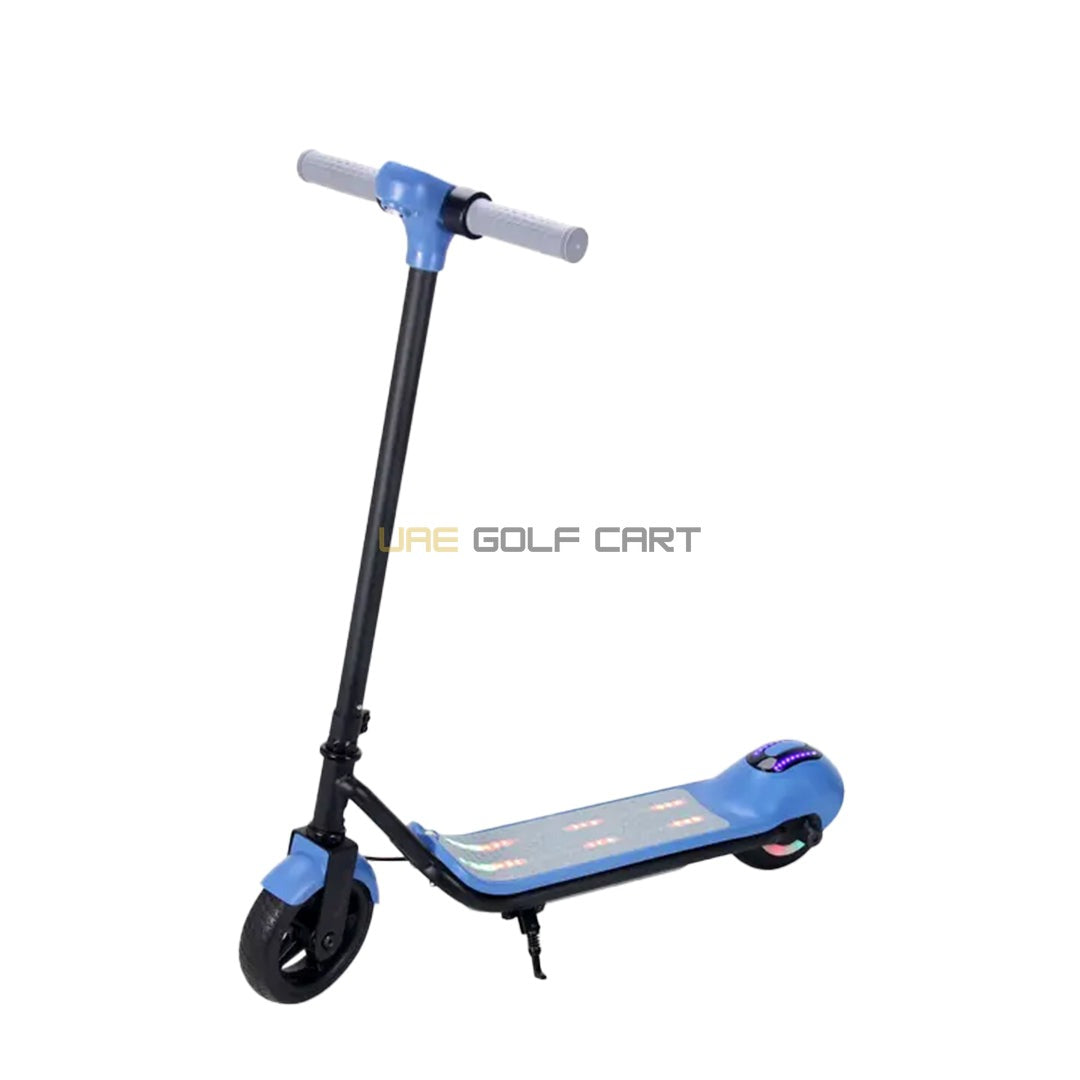 24V Foldable Kids Electric Scooter with LED Lights, Adjustable Handlebar, 150W Motor, 6kg - Foldable Electric Scooters | UAE Golf Cart