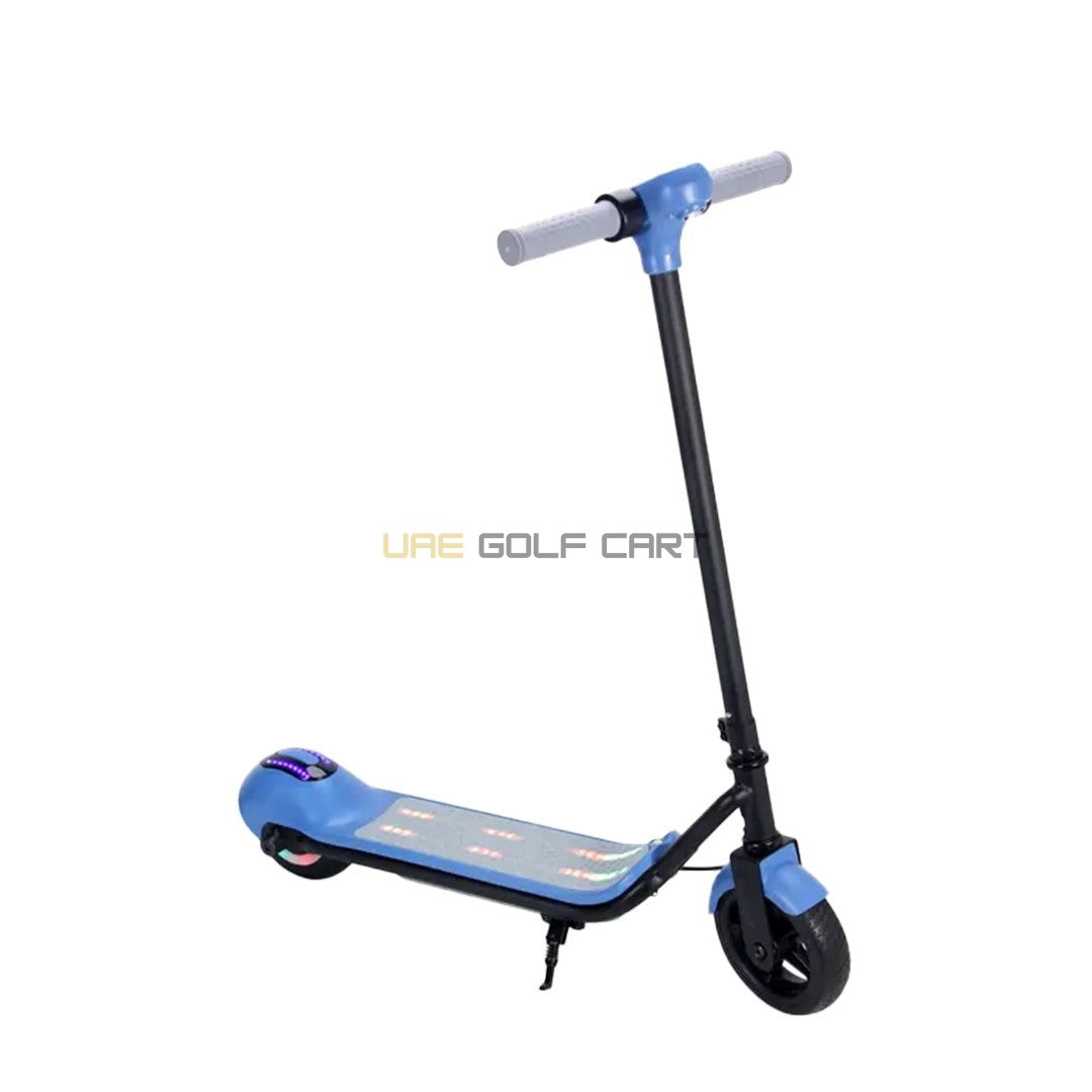 Buy 24V Foldable Kids Electric Scooter with LED Lights, Adjustable Handlebar, 150W Motor, 6kg - Foldable Electric Scooters at UAE Golf Cart