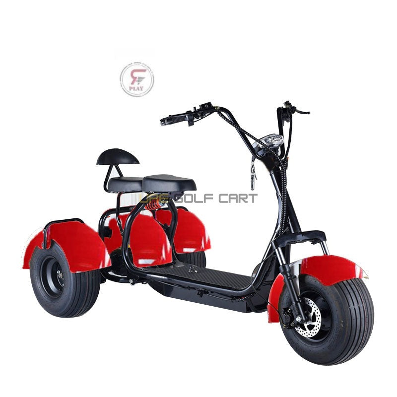 3 Wheel Electric Scooter Trike 60V 12Ah Fat Tire 200kg Capacity - Electric Motorbikes & Mopeds - Photo 5 | UAE Golf Cart