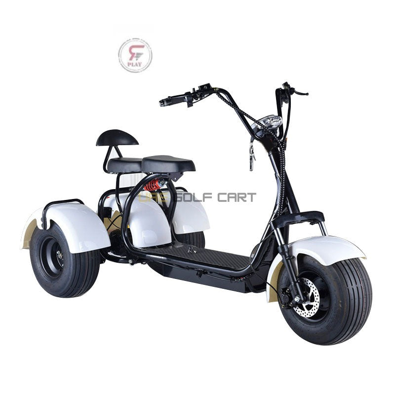 3 Wheel Electric Scooter Trike 60V 12Ah Fat Tire 200kg Capacity - Electric Motorbikes & Mopeds - Photo 9 | UAE Golf Cart
