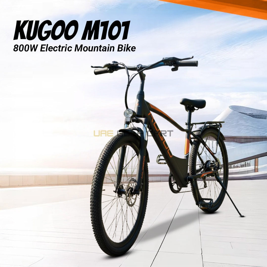 Buy 36V 13Ah Electric Bike with Seat - 32 km/h Speed, 30-40 km Range, 75 kg Load Capacity - Electric Bikes at UAE Golf Cart