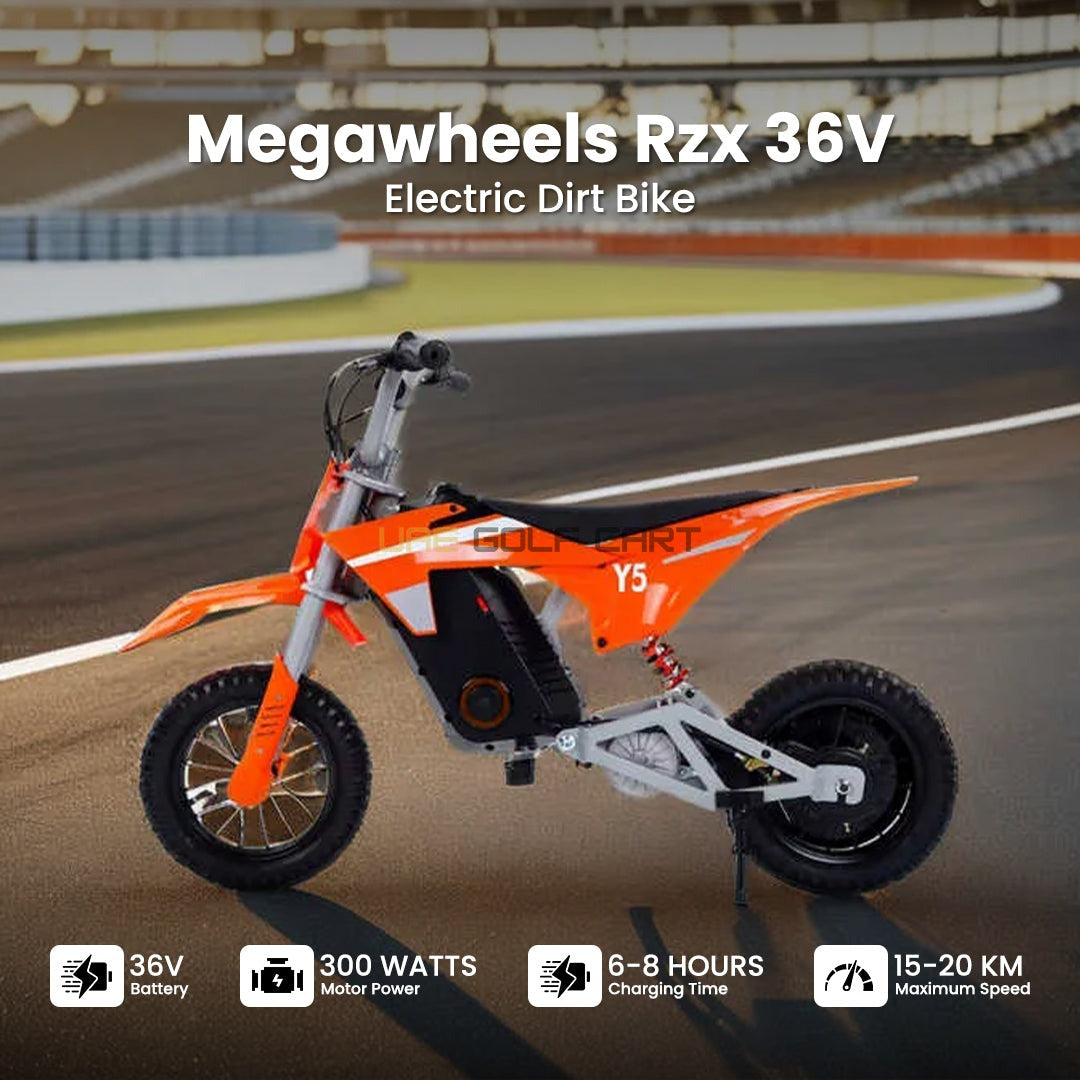 36V 300W Electric Dirt Bike for Kids – 15 km/h Max Speed, Alloy Wheels - Electric Motorbikes & Mopeds - Photo 6 | UAE Golf Cart