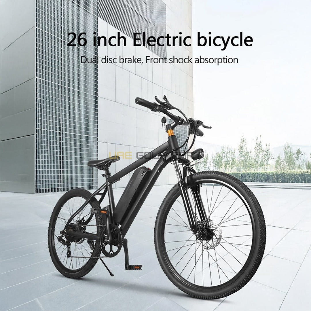 36V 350W Electric Mountain Bike with 26 Inch Wheels and Removable Battery - Electric Bikes - Photo 5 | UAE Golf Cart