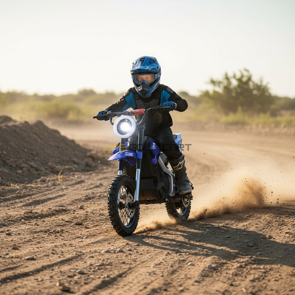 36V 500W Electric Dirt Bike for Kids - 25 km/h Top Speed, 20 km Range, 14-inch Off-Road Tires, 60 kg Load - Electric Dirt Bikes - Photo 6 | UAE Golf Cart
