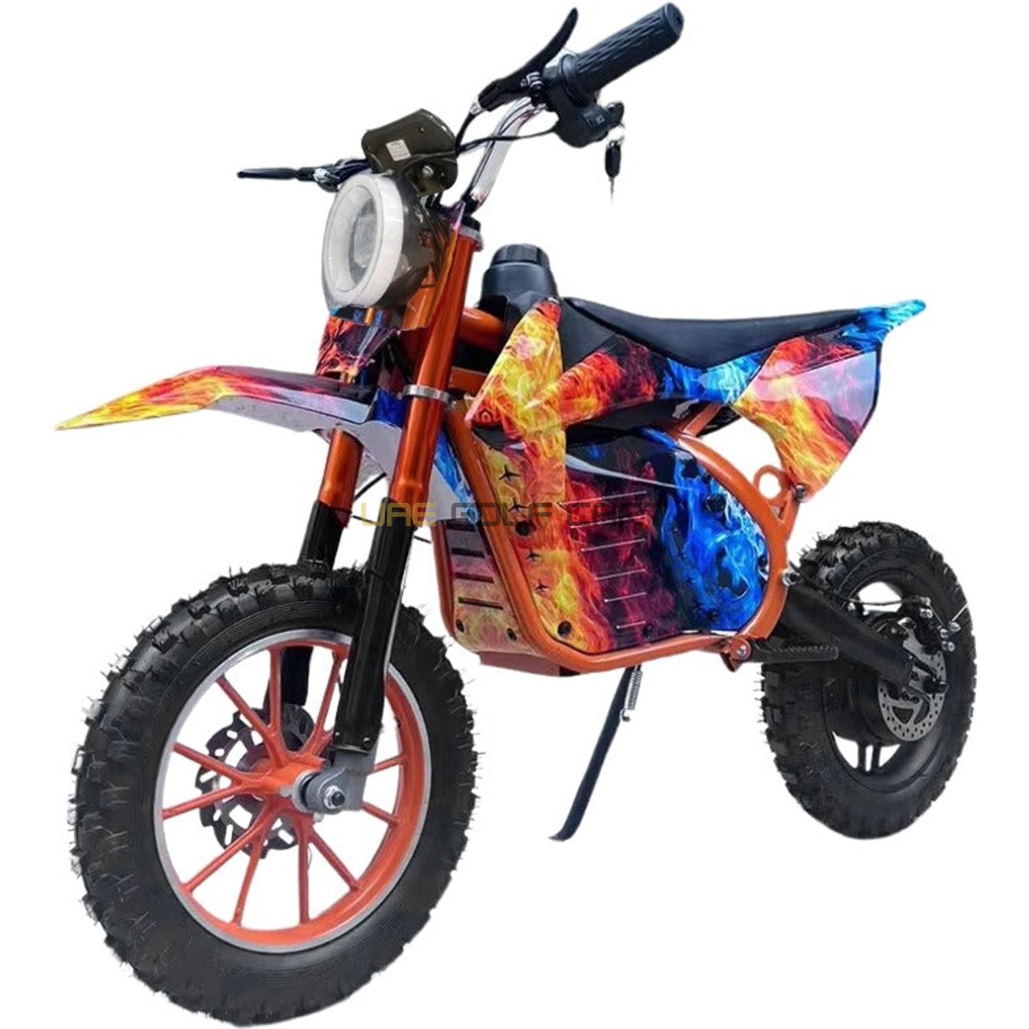 Buy 36V 800W Electric Dirt Bike for Kids 7-13 Years, 60 km/h Speed, 70 kg Load, 20-25 km Range - Electric Dirt Bikes at UAE Golf Cart