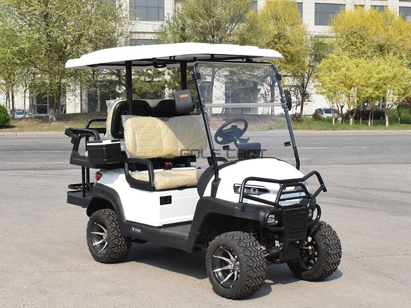 4 Passenger On Road Electric Golf Cart with AC Drive and LED Lights - Normal Golf Carts - 2+2 Seater | UAE Golf Cart