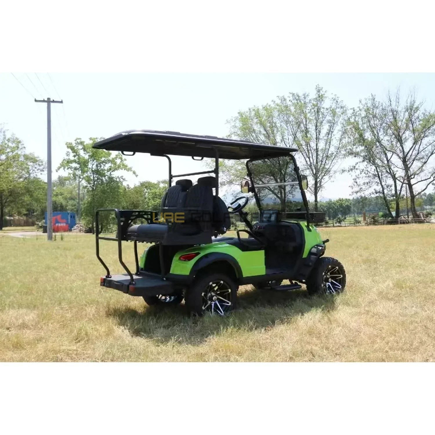 4 Seater Off Road Electric Golf Cart with Lithium Battery and Touchscreen - Normal Golf Carts - 2+2 Seater | UAE Golf Cart