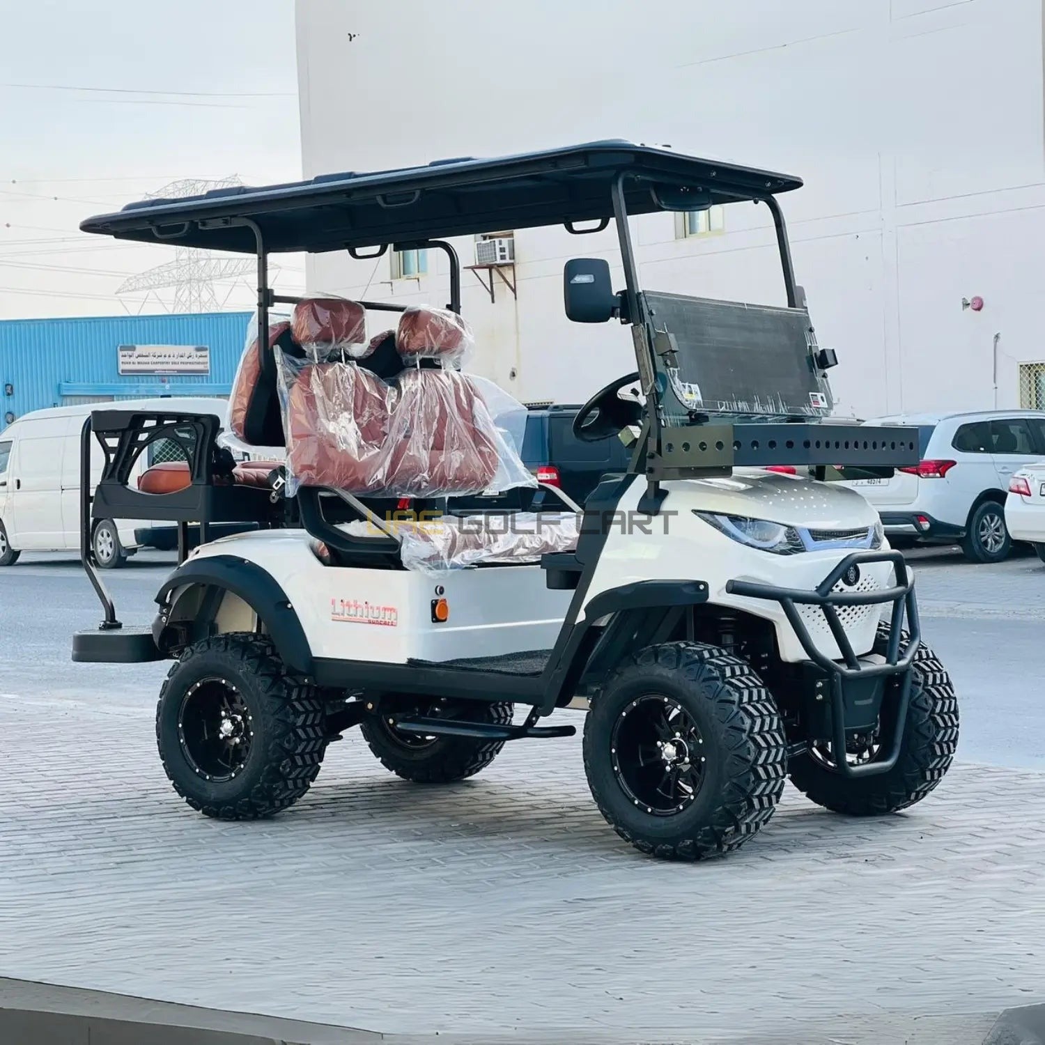 4 Seater Off Road Electric Golf Cart with Touchscreen and Lithium Battery - Normal Golf Carts - 2+2 Seater - Photo 4 | UAE Golf Cart