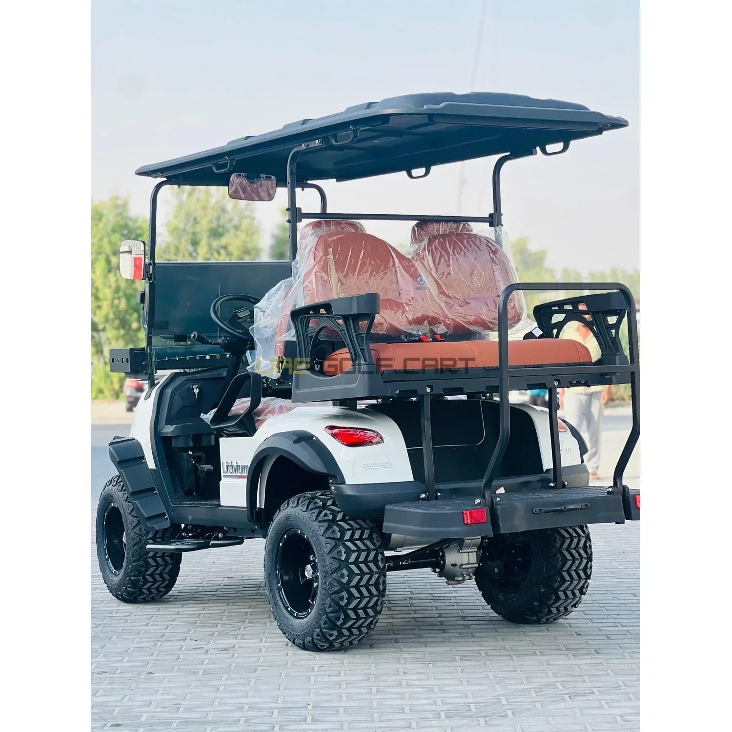 4 Seater Off Road Electric Golf Cart with Touchscreen and Lithium Battery - Normal Golf Carts - 2+2 Seater - Photo 7 | UAE Golf Cart