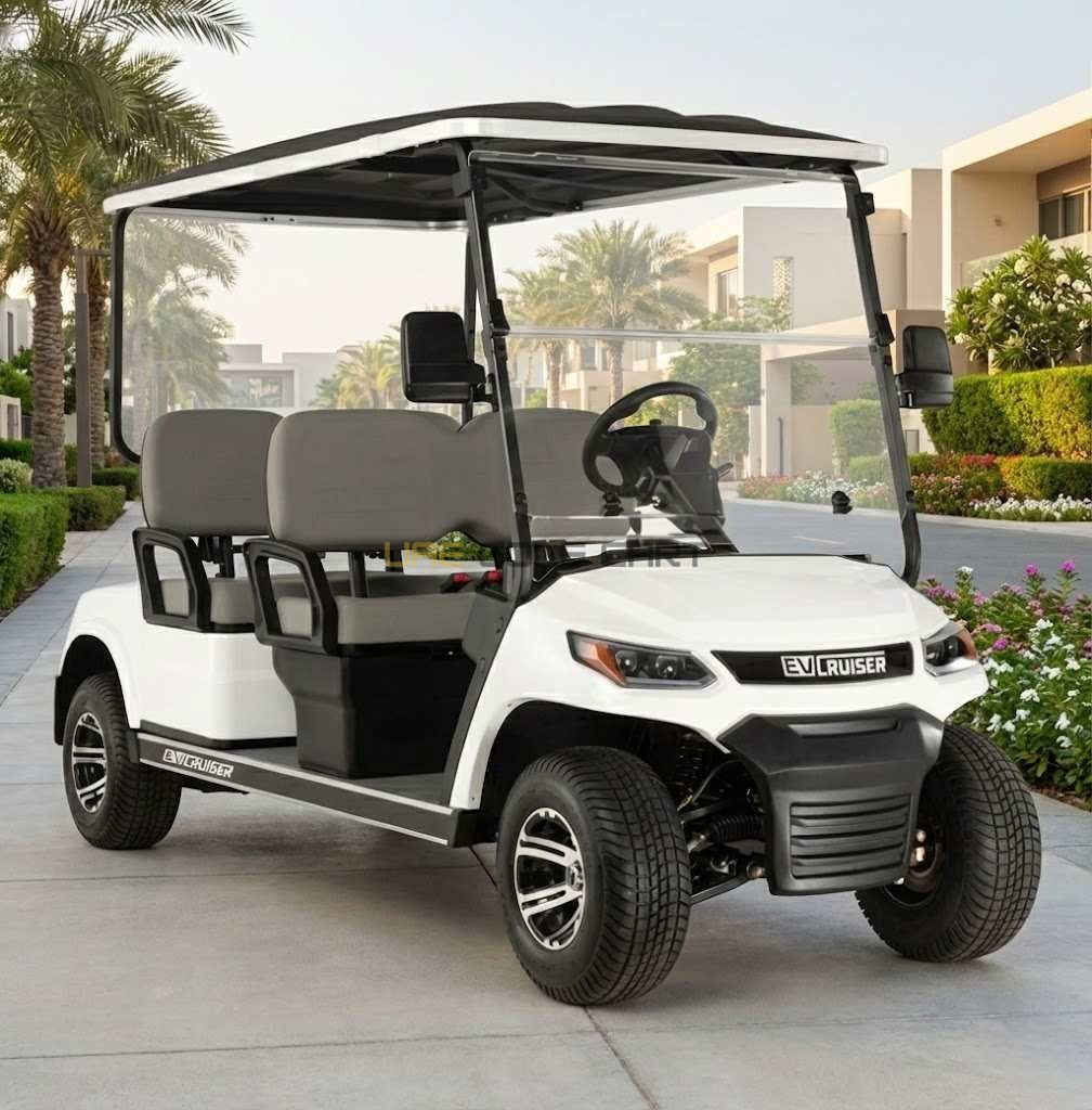 Buy 4 Seater On Road Electric Golf Cart with AC Motor and Forward Facing Seats - Normal Golf Carts - 4 Seater at UAE Golf Cart