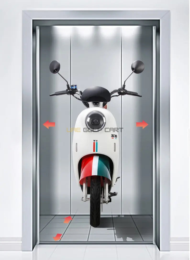 48V 1200W Electric Scooter - 40-45 km/h, 200kg Load, Foldable, LED Lights - Electric Grocery Bike - Photo 5 | UAE Golf Cart
