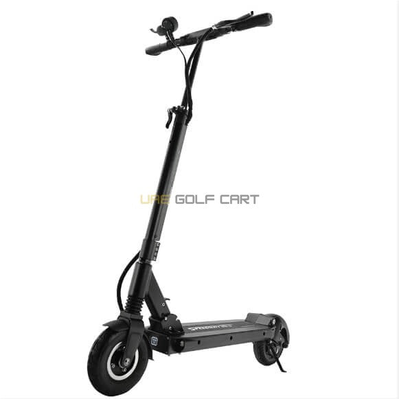 Buy 48V 13Ah Dual Suspension Electric Scooter - Black and White, 25 km/h Top Speed, 30 Mile Range - Foldable Electric Scooters at UAE Golf Cart