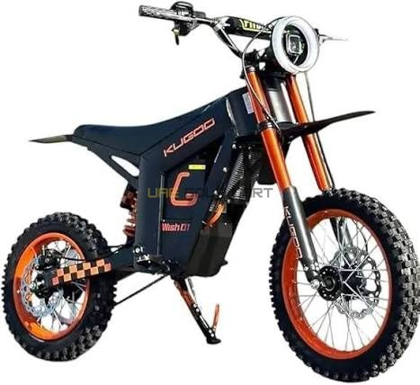 48V 1500W Electric Dirt Bike with 21Ah Battery, Hydraulic Suspension, 14" Front Tire, 12" Rear Tire, 45‑55 km/h Top Speed - Electric Dirt Bikes | UAE Golf Cart