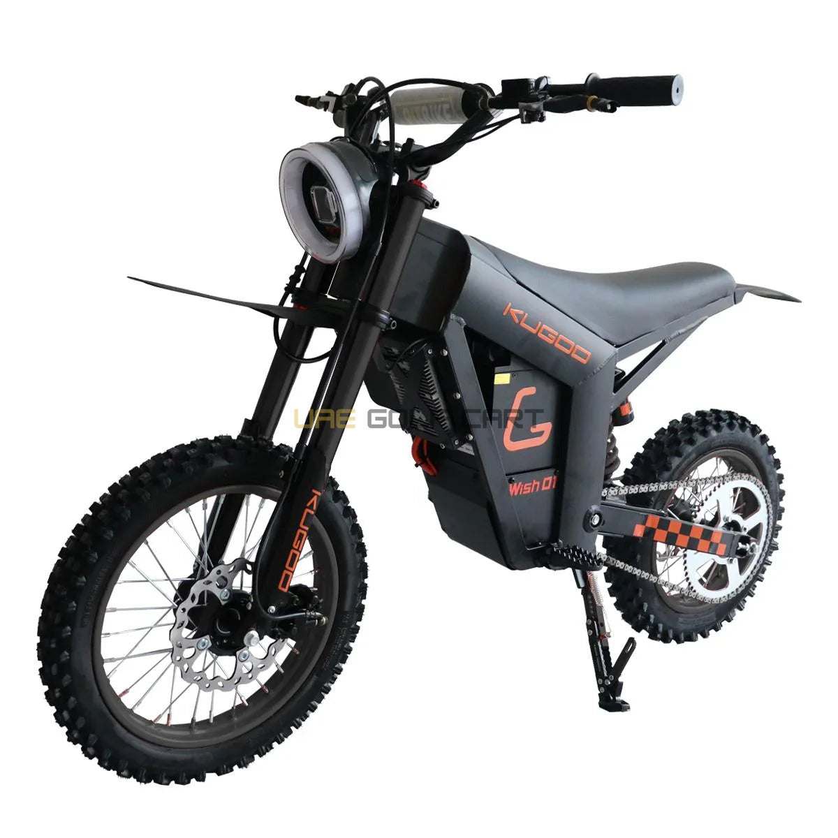 48V 1500W Electric Dirt Bike with 21Ah Battery, Hydraulic Suspension, 14" Front Tire, 12" Rear Tire, 45‑55 km/h Top Speed - Electric Dirt Bikes - Photo 13 | UAE Golf Cart