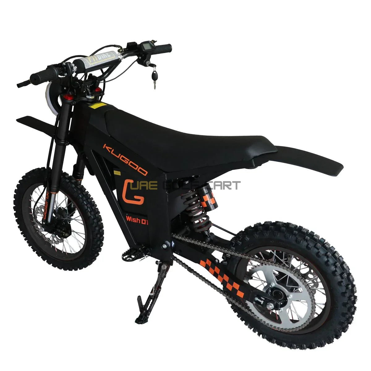 48V 1500W Electric Dirt Bike with 21Ah Battery, Hydraulic Suspension, 14" Front Tire, 12" Rear Tire, 45‑55 km/h Top Speed - Electric Dirt Bikes - Photo 14 | UAE Golf Cart