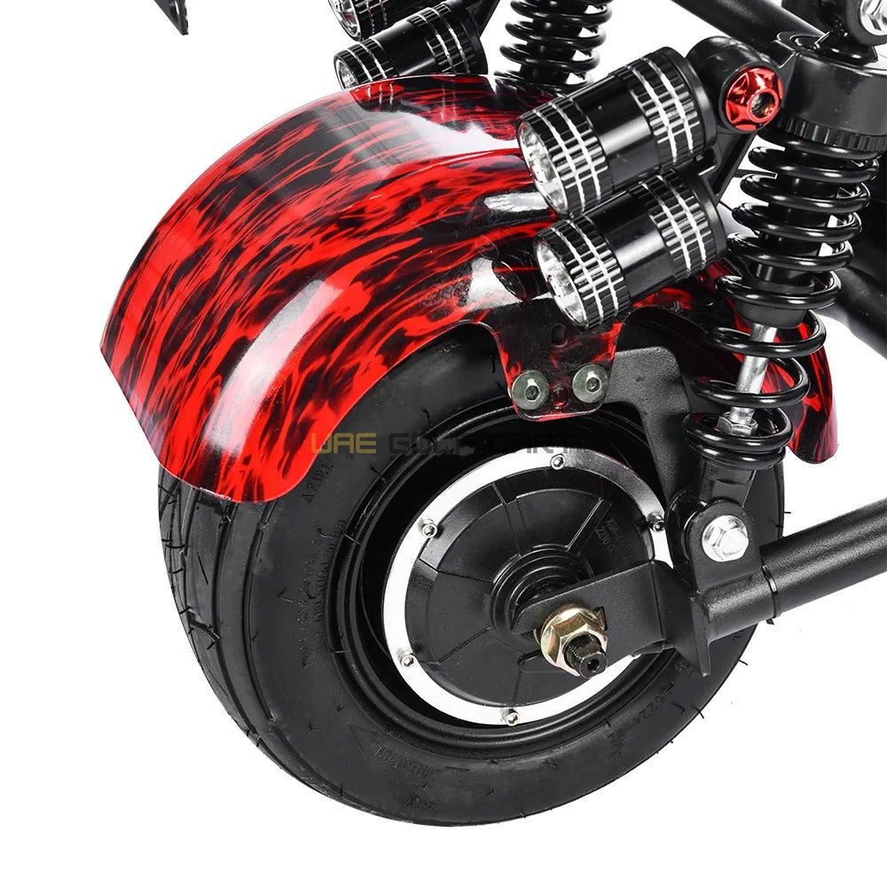 48V 1500W Foldable Fat Tyre Off Road Electric Scooter for Adults, 45 km/h Speed, 40 kg - Foldable Electric Scooters - Photo 14 | UAE Golf Cart