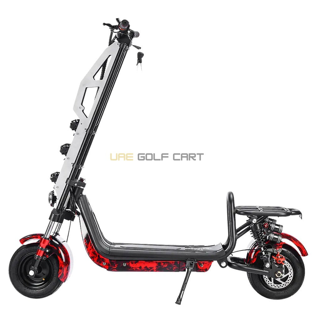 48V 1500W Foldable Fat Tyre Off Road Electric Scooter for Adults, 45 km/h Speed, 40 kg - Foldable Electric Scooters - Photo 7 | UAE Golf Cart