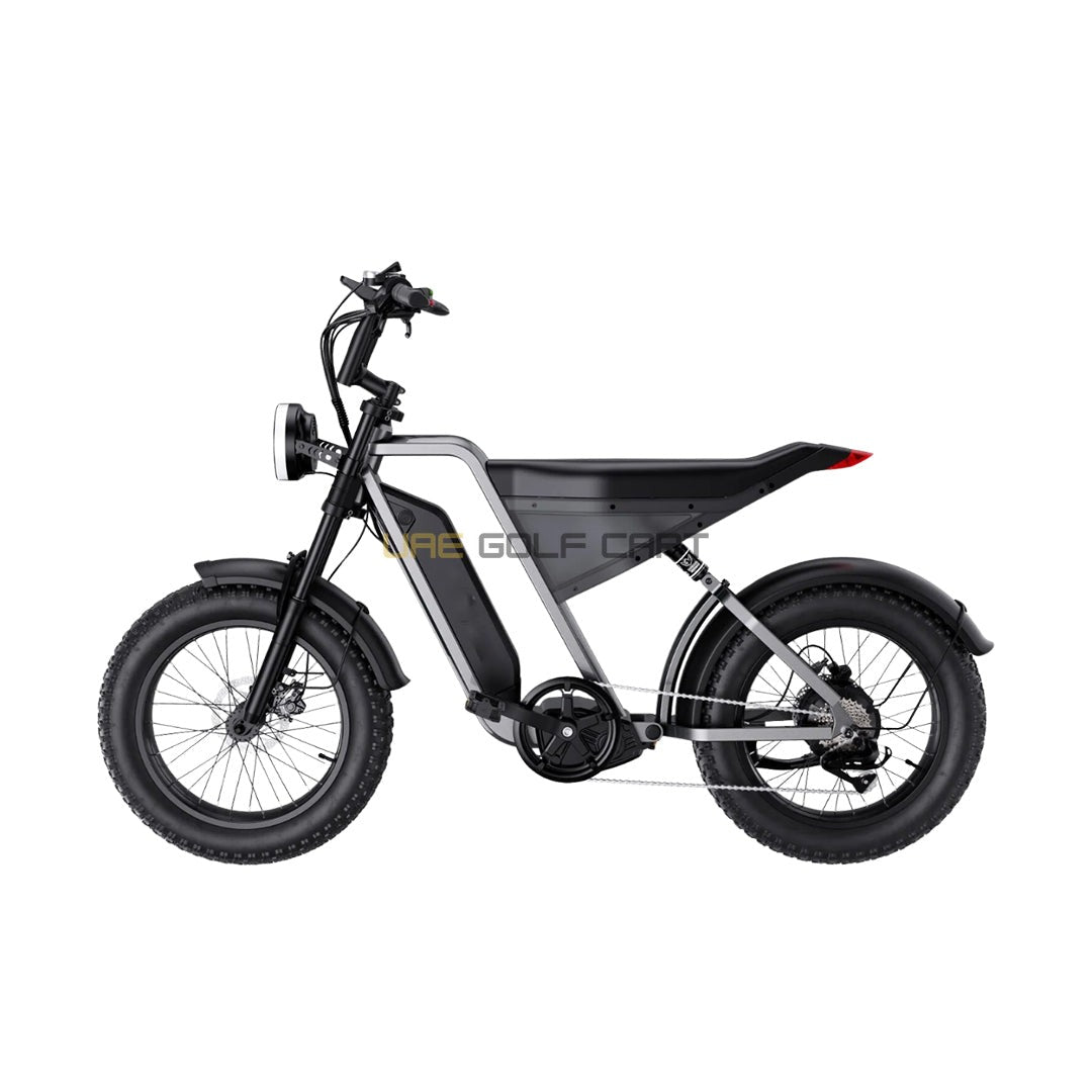 48V 18Ah Electric Bike with 1000W Motor, 20" Fat Tires, 7-Speed Shimano Gears, Hydraulic Disc Brakes, 50 MPH, 330 lbs Load Capacity - Electric Dirt Bikes - Photo 5 | UAE Golf Cart