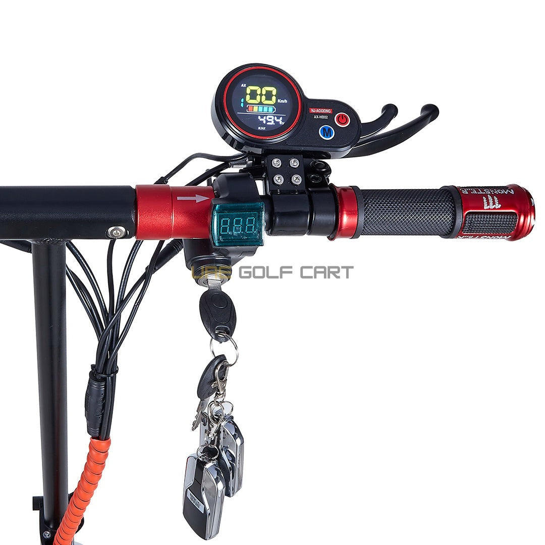 48V 1900W Electric Scooter with 30-35km Range, Foldable, Disc Brakes, 130kg Load, 40-45km/h Max Speed - Foldable Electric Scooters - Photo 12 | UAE Golf Cart
