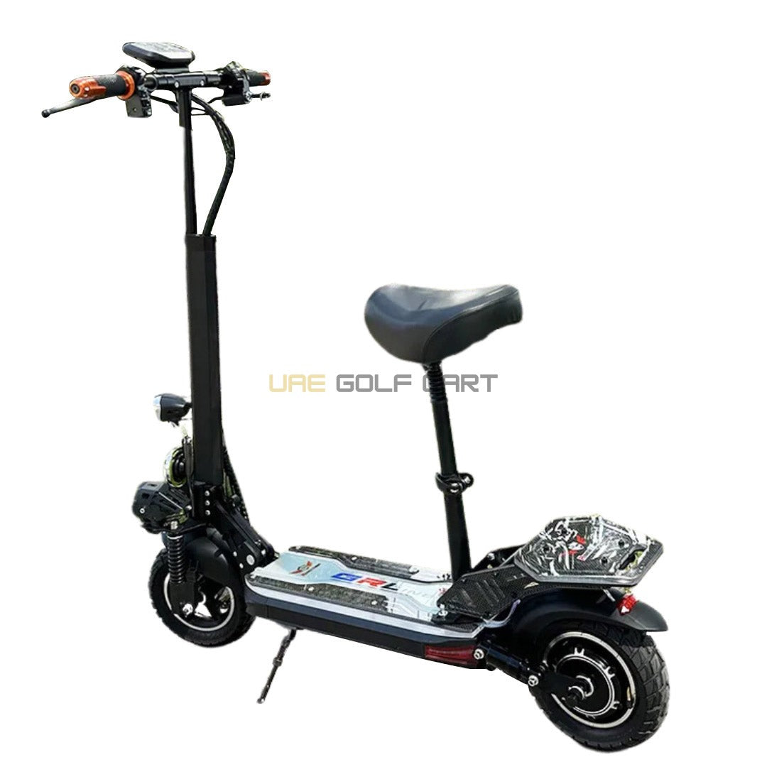 48V 1900W Electric Scooter with 30-35km Range, Foldable, Disc Brakes, 130kg Load, 40-45km/h Max Speed - Foldable Electric Scooters - Close Up | UAE Golf Cart