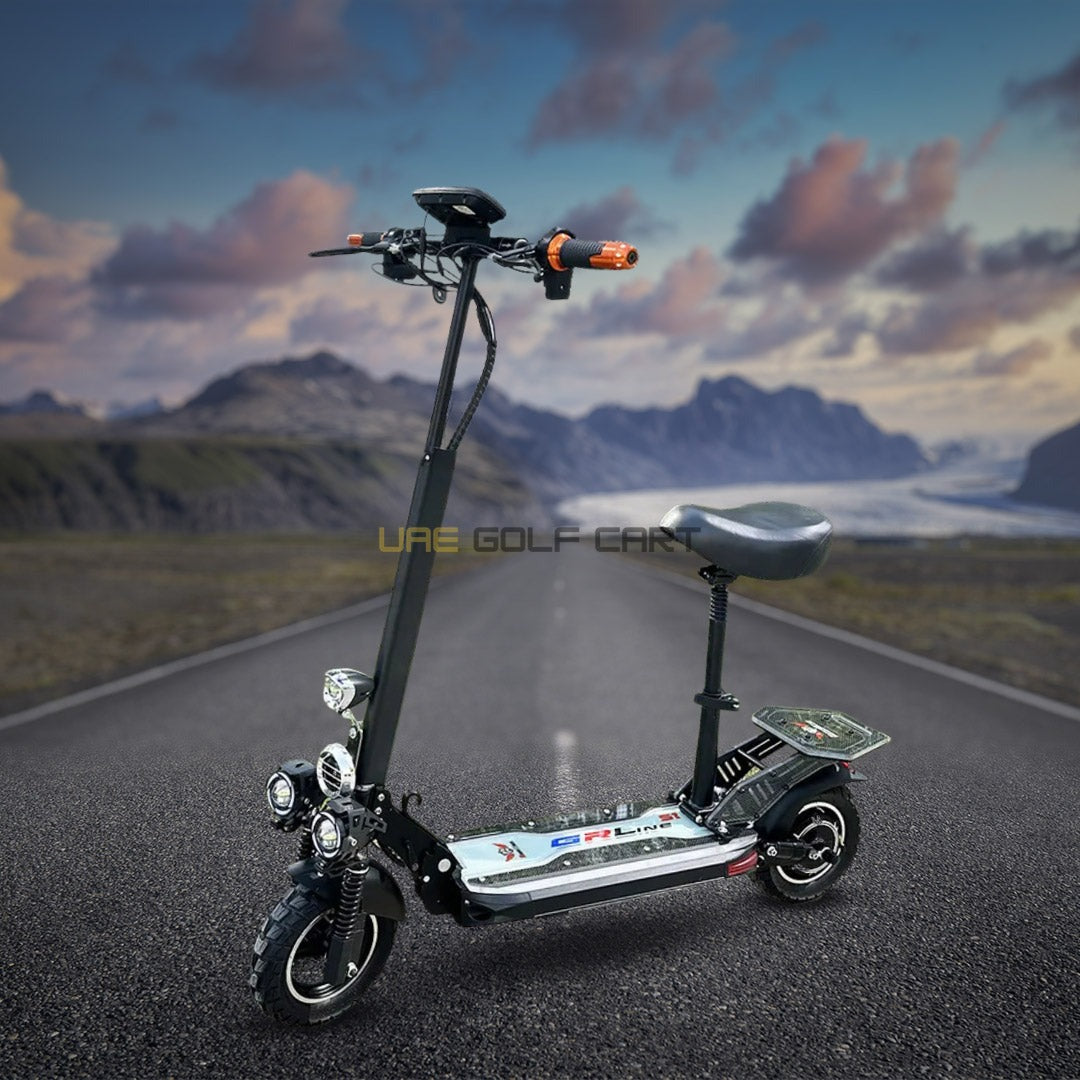48V 1900W Electric Scooter with 30-35km Range, Foldable, Disc Brakes, 130kg Load, 40-45km/h Max Speed - Foldable Electric Scooters - Photo 8 | UAE Golf Cart