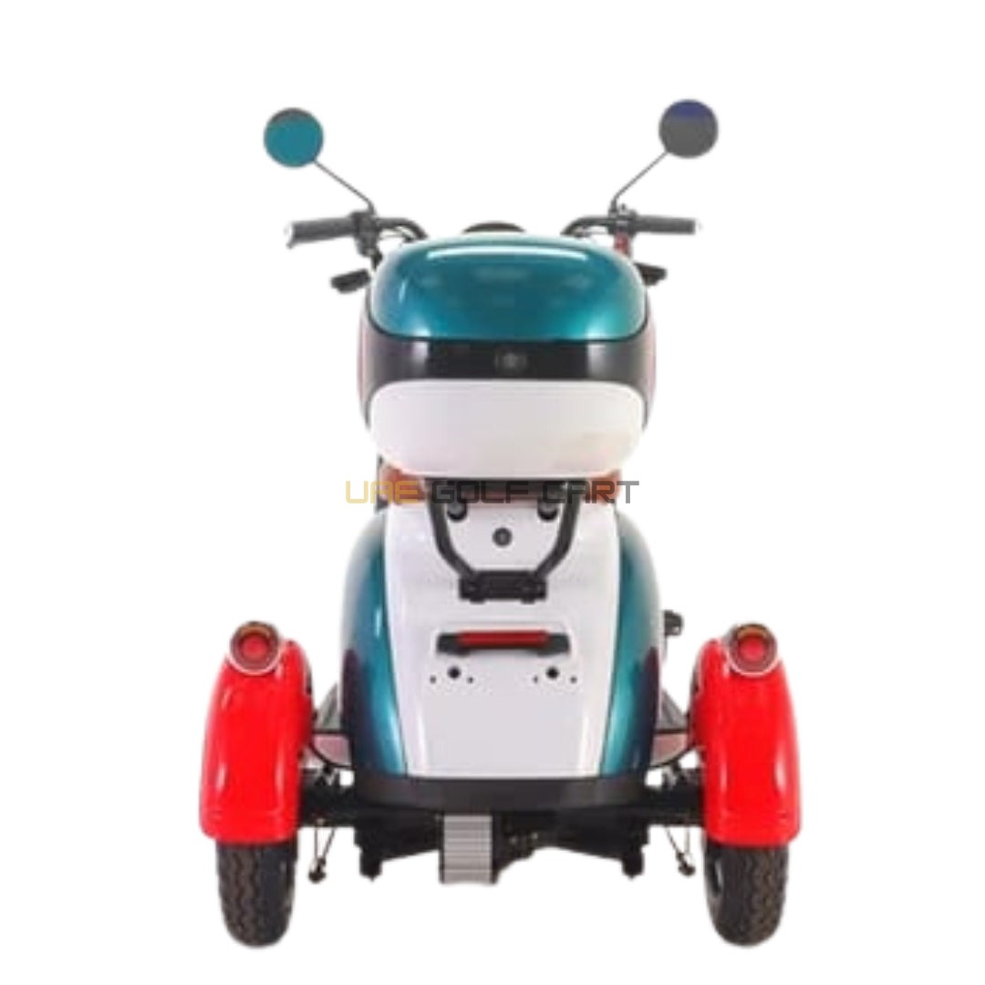 48V 20Ah Electric Parent Child Trike Scooter - 3 Seats, 30km/h Top Speed, 35km Range, 20inch Wheels, 150kg Load - Electric Motorbikes & Mopeds - Photo 8 | UAE Golf Cart