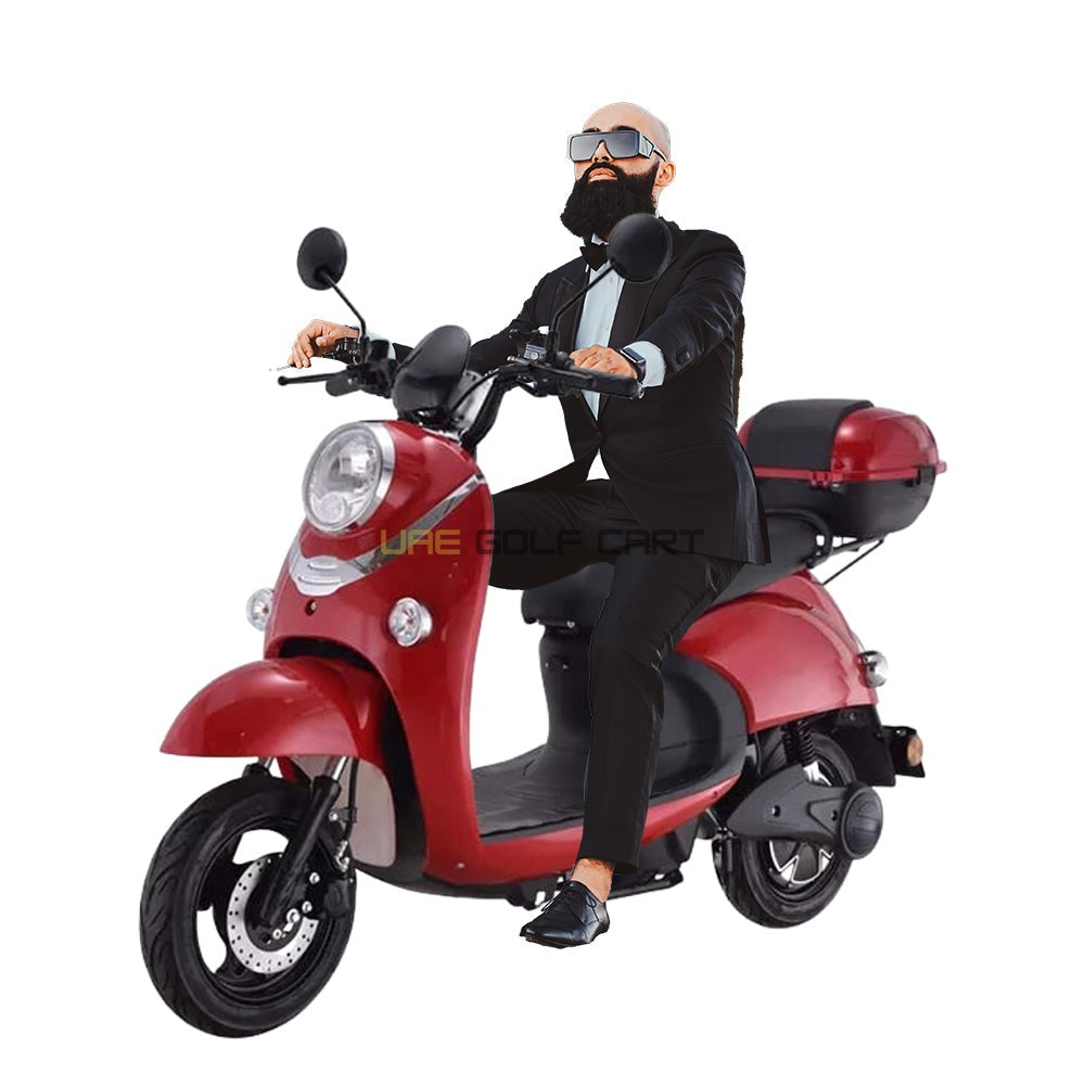 48V 20Ah Electric Scooter with 1200W Motor, 50 km/h Speed, 40 km Range, 14" Wheels - Electric Motorbikes & Mopeds - Photo 9 | UAE Golf Cart